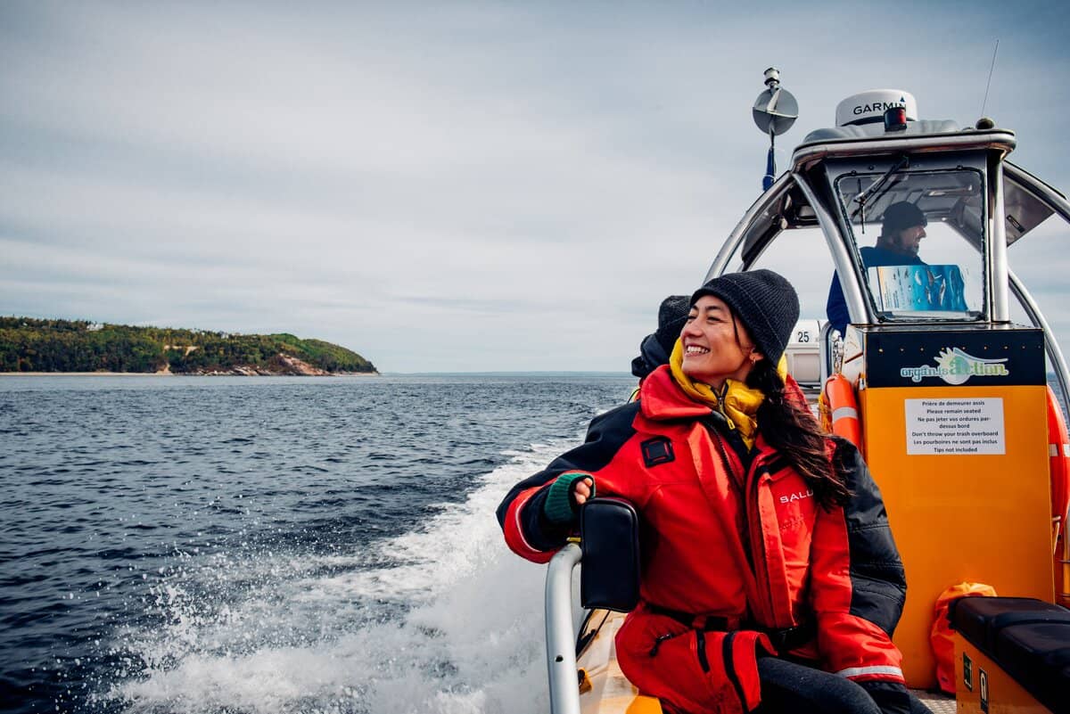 Saguenay Aventures : excursion en zodiac