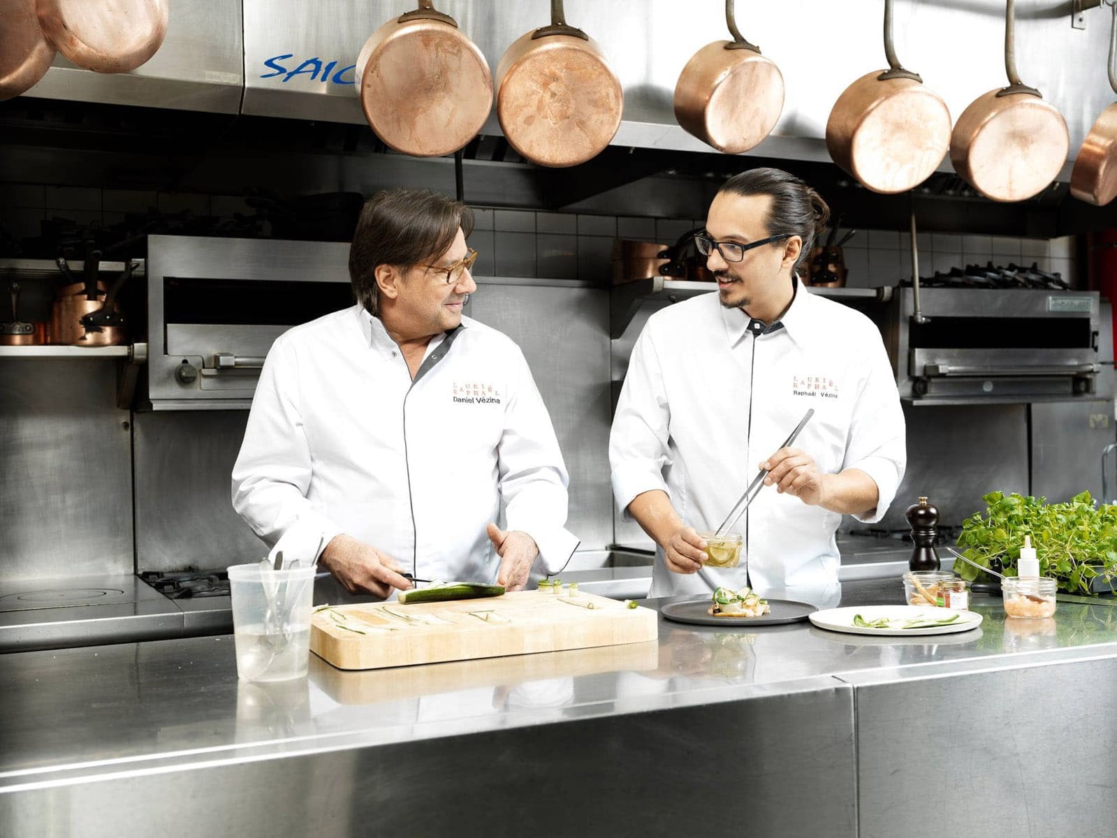 Daniel et Raphael Vezina - Laurie Raphael