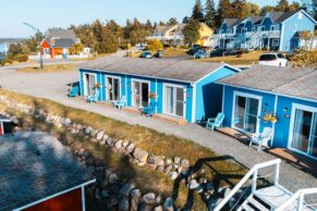 Navigateur Ste-Luce - Hébergement en maisons et cabines sur la plage au Bas-Saint-Laurent (Québec maritime)