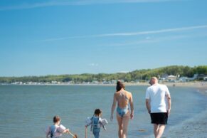 Navigateur Ste-Luce - Hébergement en maisons et cabines sur la plage au Bas-Saint-Laurent (Québec maritime)