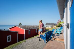 Navigateur Ste-Luce - Hébergement en maisons et cabines sur la plage au Bas-Saint-Laurent (Québec maritime)