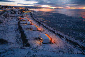 PAnora Loges Fluviales - Hébergement insolite en Gaspésie, Québec - Photo Jonanthony James