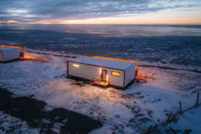 PAnora Loges Fluviales - Hébergement insolite en Gaspésie, Québec - Photo Jonanthony James