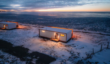 PAnora Loges Fluviales - Hébergement insolite en Gaspésie, Québec - Photo Jonanthony James