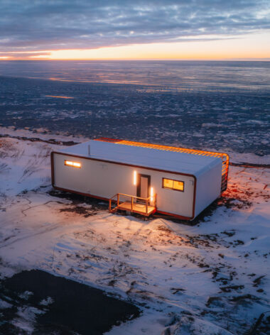 PAnora Loges Fluviales - Hébergement insolite en Gaspésie, Québec - Photo Jonanthony James