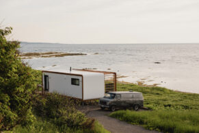 PAnora Loges Fluviales - Hébergement insolite en Gaspésie, Québec - Photo Laurence Caron