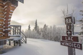 Parc Régional Montagne du Diable - Hautes-Laurentides - Hiver