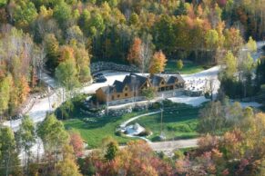 Vue aérienne Club House - Kanata Tremblant