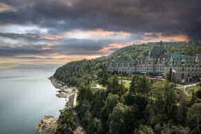 Fairmont Le Manoir Richelieu - Hotel Charlevoix - Vue aérienne