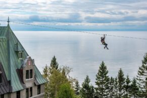 Fairmont Le Manoir Richelieu - Hotel Charlevoix - Tyrolienne