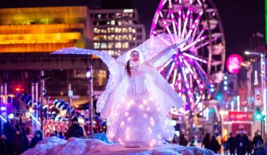 La Fée Gwendoline - Festival Montréal en Lumière - Photo Frédérique Menard-Aubin