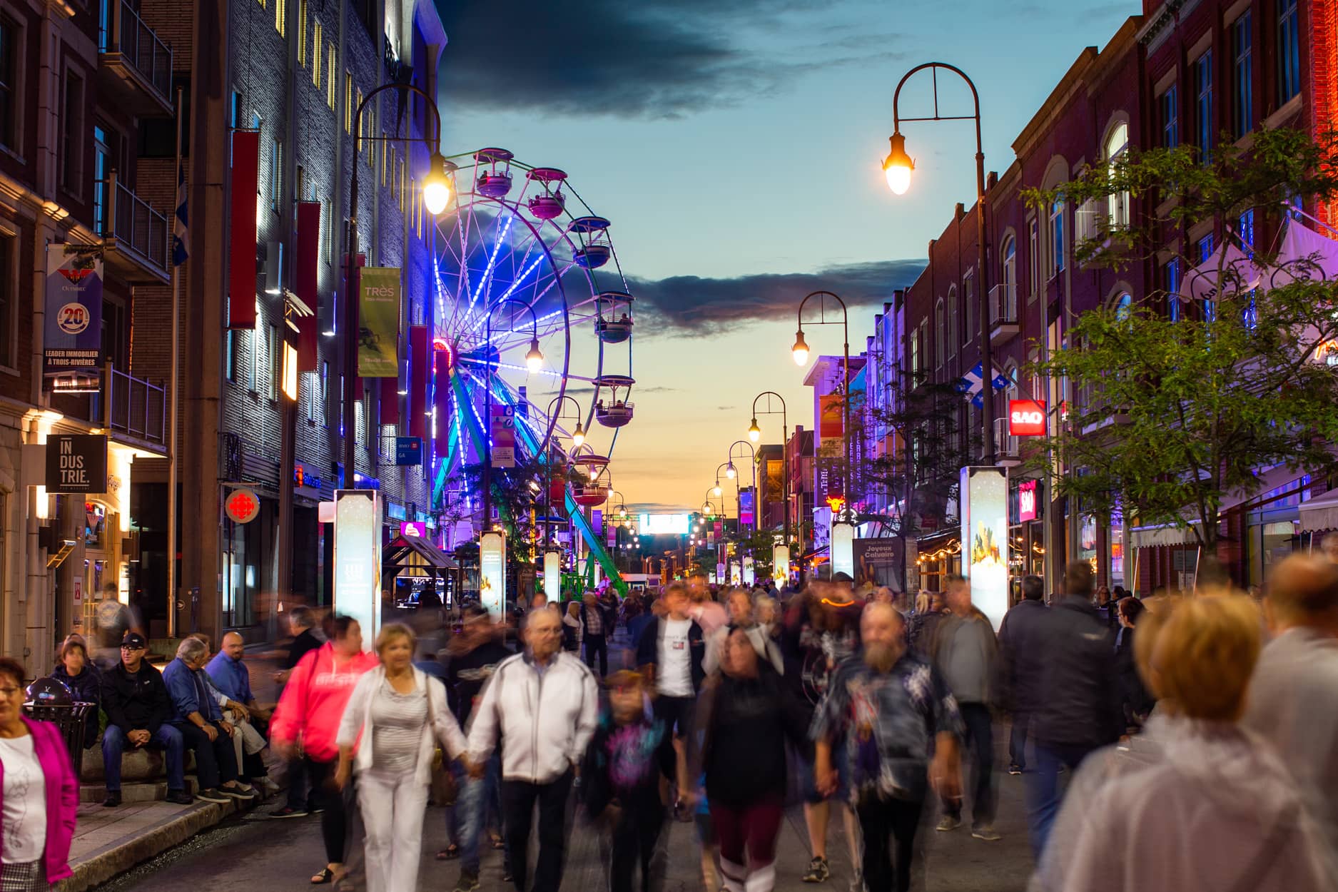 Centre ville de Trois-Rivières