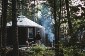 Yourte - Le Lièvre Rouge