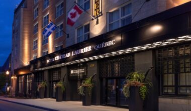 Chateau Laurier à Québec - Façade