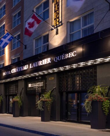 Chateau Laurier à Québec - Façade