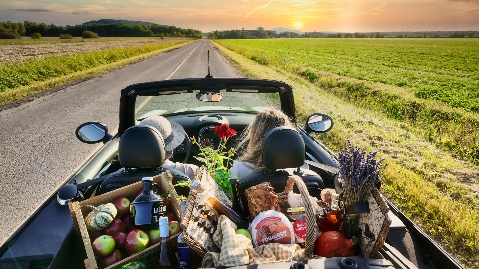 Chemin du Terroir - Photo Tourisme Laurentides