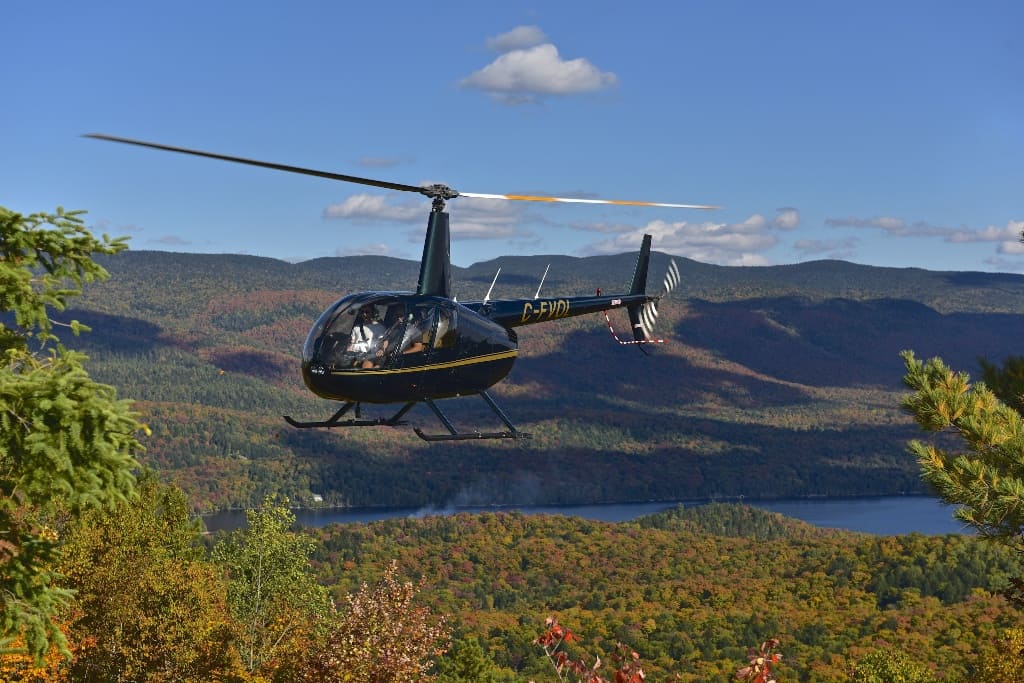 Héli Laurentides - Photo Tourisme Laurentides
