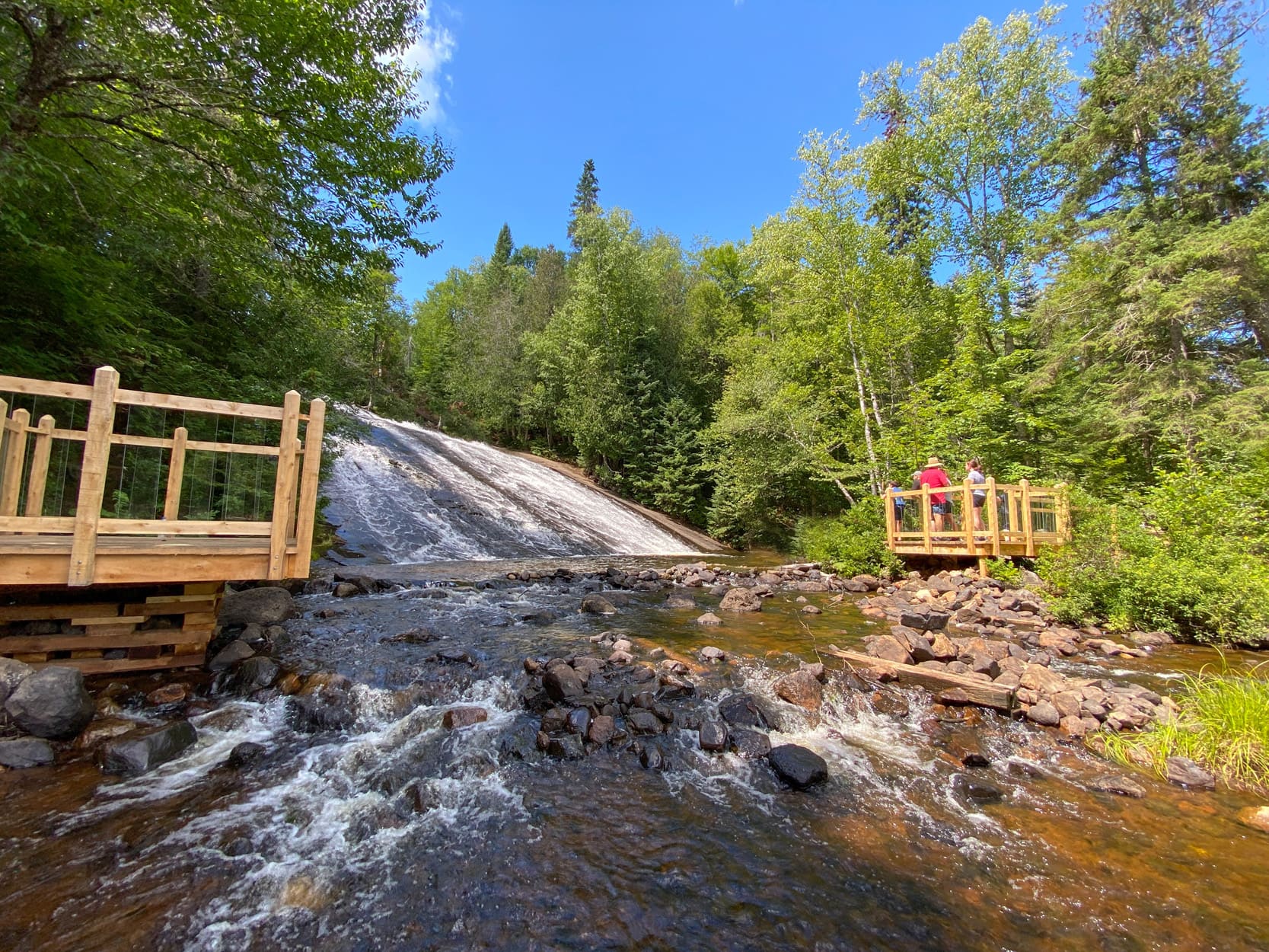 Chute Windigo - Parc national du Mont-Tremblant - Photo Tourisme Laurentides