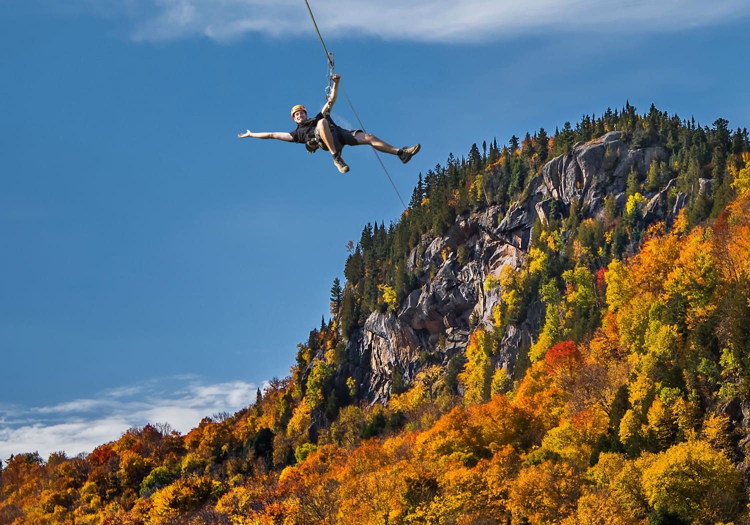 Ziptrek - Photo Tourisme Laurentides