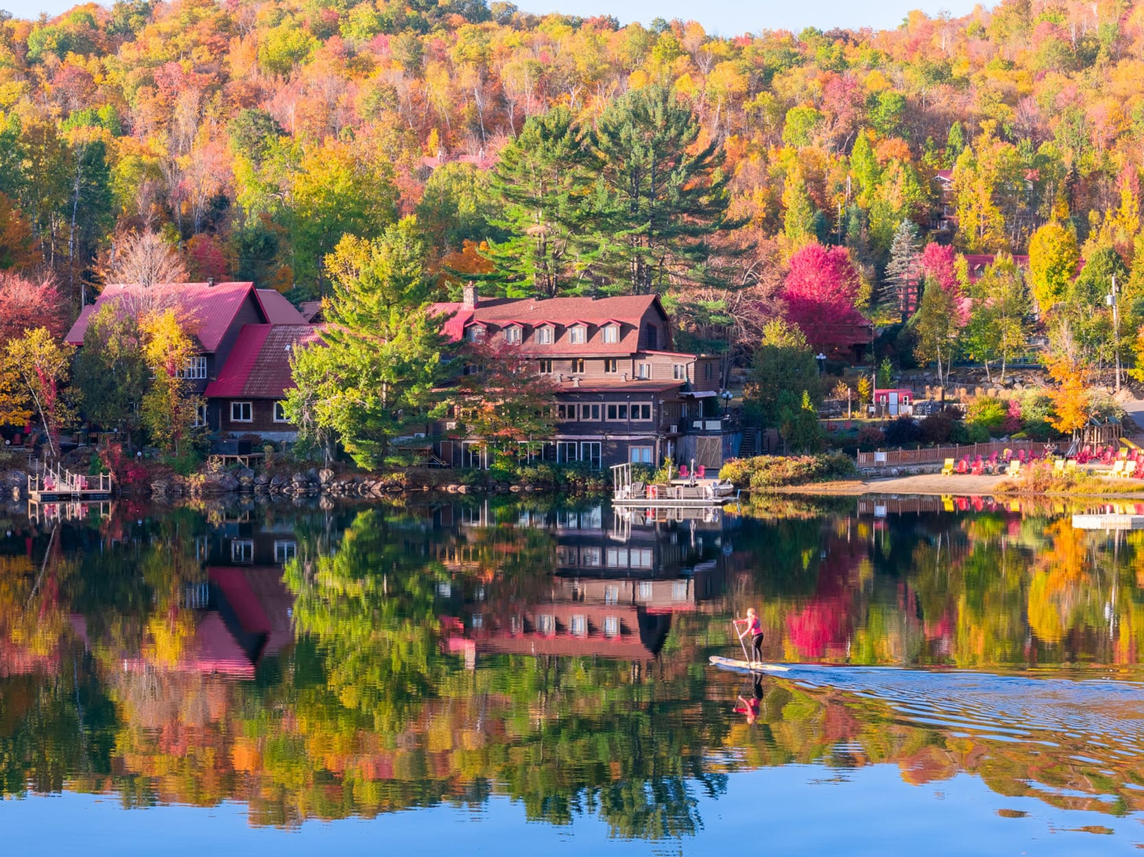 Auberge du lac Morency - Photo Tourisme Laurentides