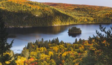 Paysage de Mauricie en automne - Photo Etienne Boisvert