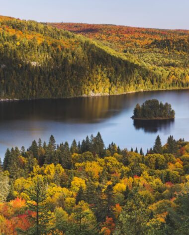 Paysage de Mauricie en automne - Photo Etienne Boisvert