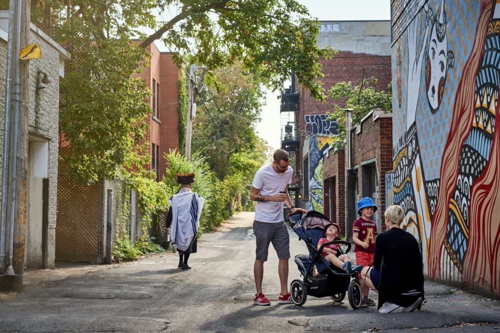 Plateau Mont Royal - Street Art - Photo Tourisme Montréal - Madore