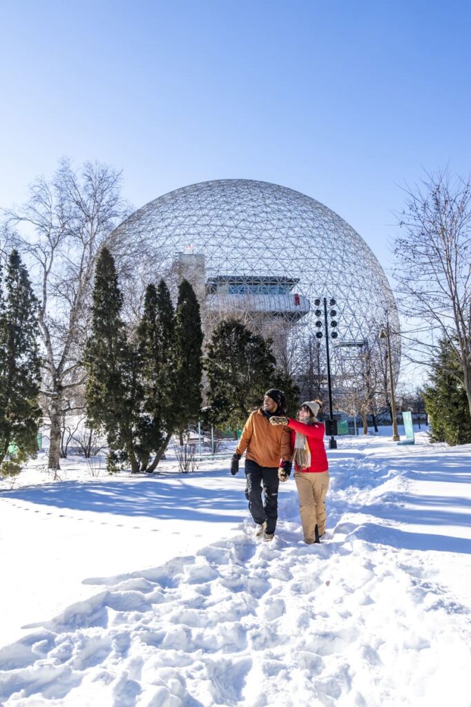 Biodome de Montréal en hiver - Photo Eva Blue - Tourisme Montréal