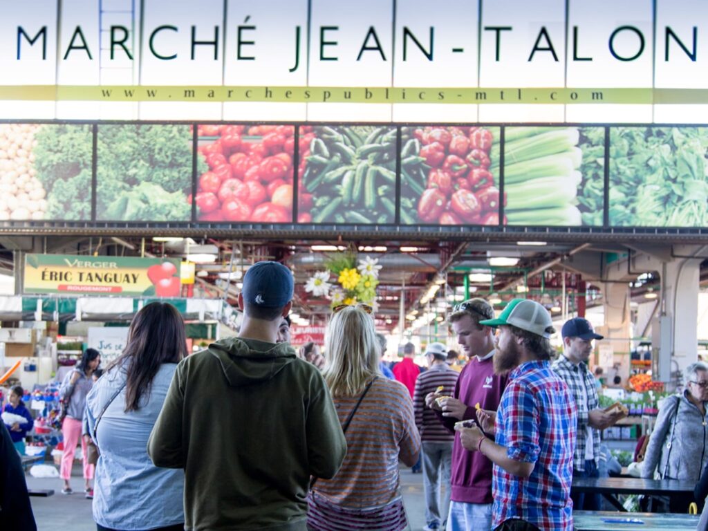 Marché Jean Talon - Photo Les tours Spade Palacio