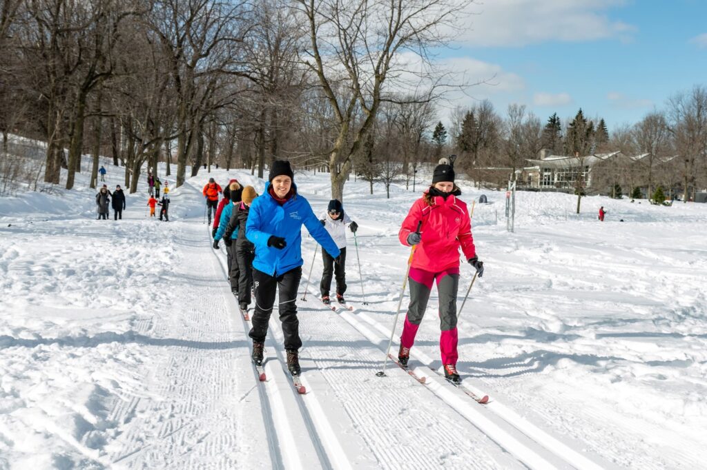 Ski de fond sur le Mont Royal - Photo Freddy Arciniegas