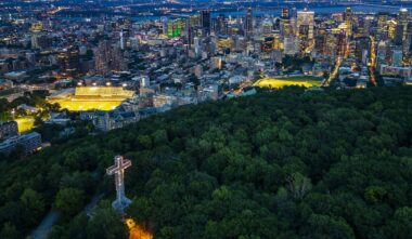 Vue sur Montréal depuis Mont Royal - Photo Eva Blue