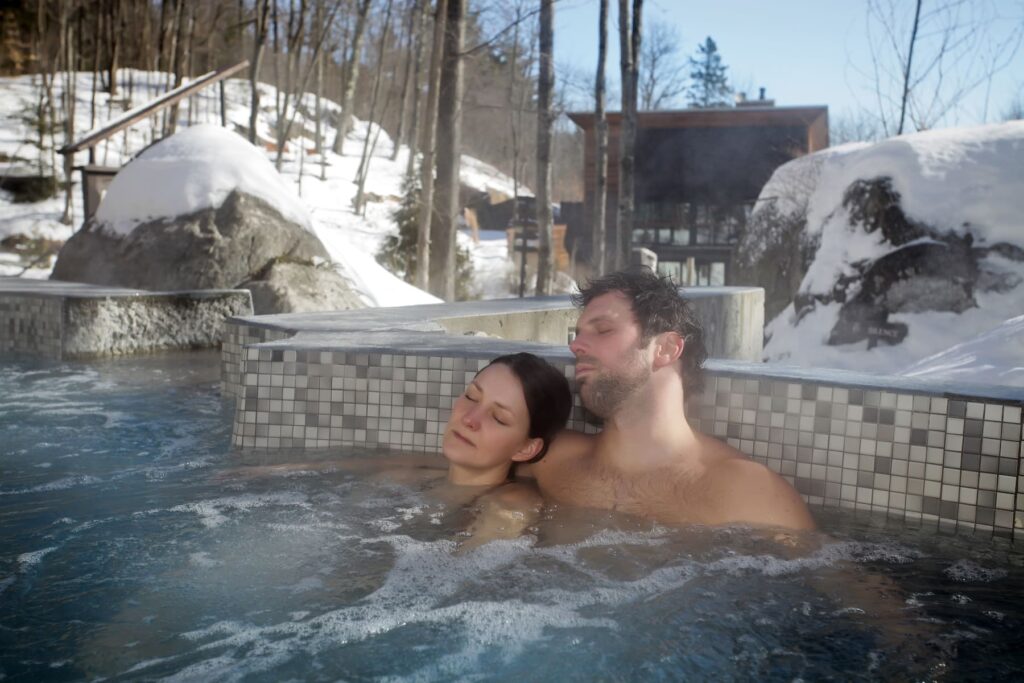 La Source Bains Nordiques - Photo GouvQc La Source Bains Nordiques