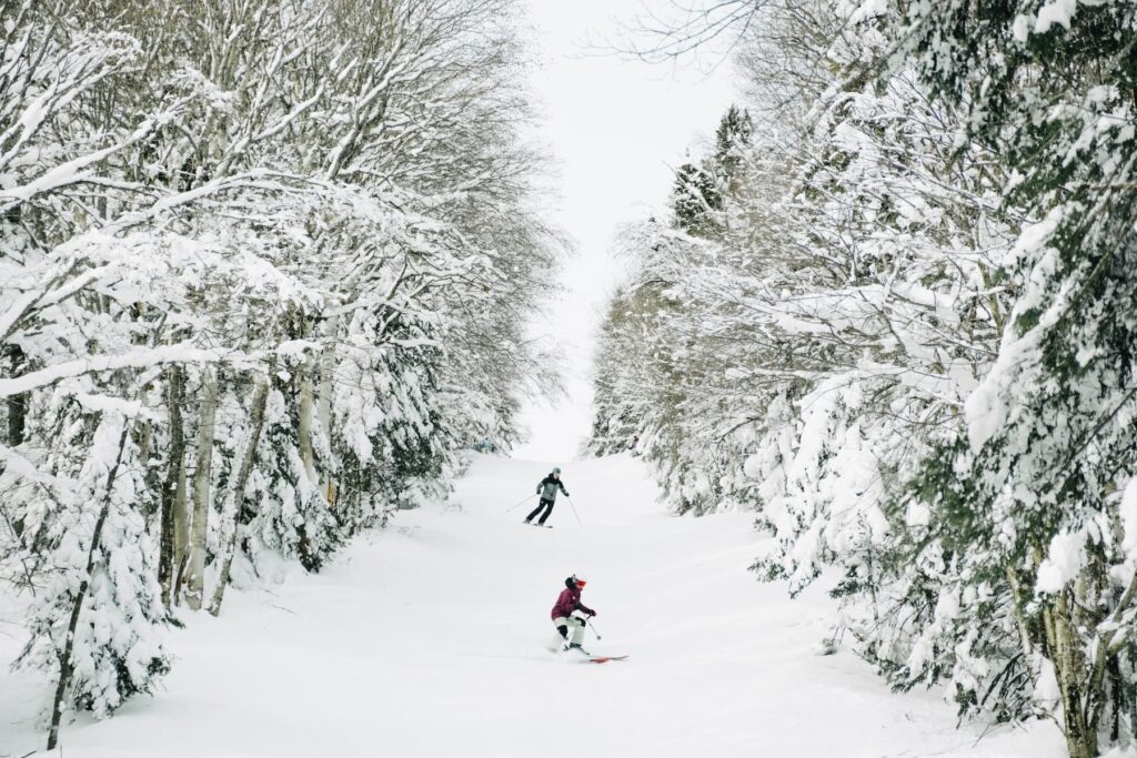 Ski au mont Tremblant - Photo GouvQc Drowster