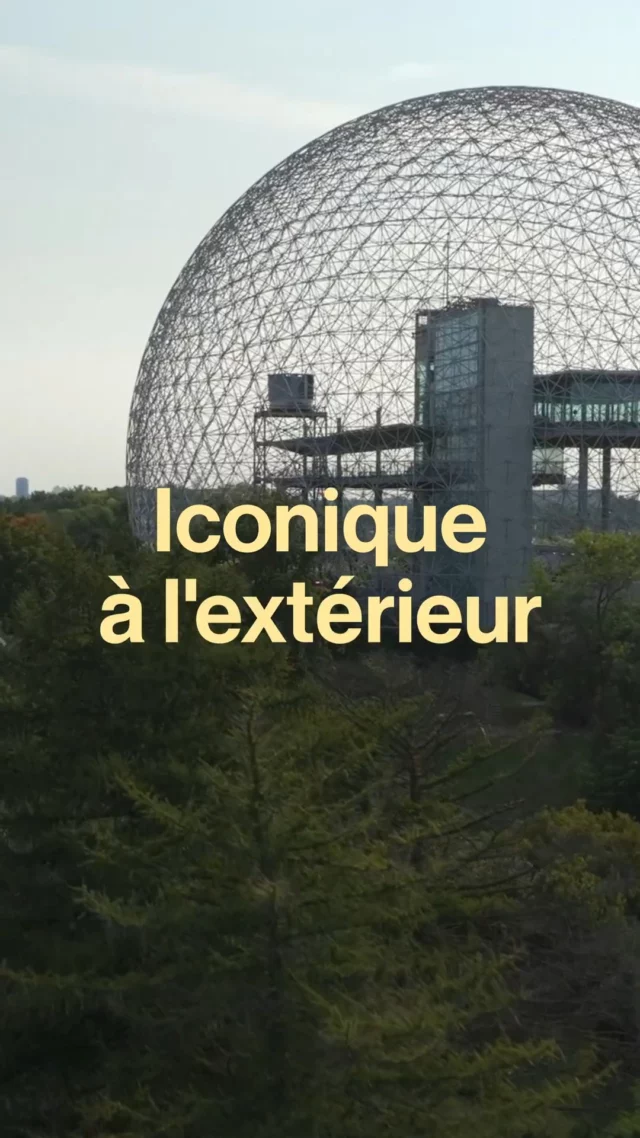 Elle fait partie de la carte postale montréalaise depuis 1967. La Biosphère de Montréal a d'abord été le pavillon des États-Unis de l'Exposition universelle, avant de devenir un musée consacré à l'environnement au sein d'Espace pour la vie. 
Sous les 76 mètres de sa structure d'acier, les expositions sur les enjeux environnementaux se vivent autant qu'elles se regardent.
Avez-vous déjà visité ce musée ?
.
.
#quebeclemag #quebec #qc #montreal #biosphere #espacepourlavie #montrealmoments